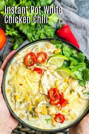 Instant Pot White Chicken Chili Is An Easy Pressure Cooker Recipe Made With Pressure Cooker Recipes Weeknight Dinner Recipes Easy Easy Pressure Cooker Recipes