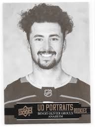 2021-22 Upper Deck Series 2 #P-49 Benoit-Olivier Groulx UD Portraits