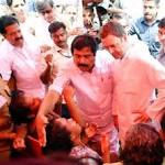 Rahul Gandhi visits Ockhi-affected areas