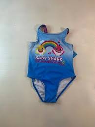 Our collection of swimwear is fun, durable and comfortable. Pink Fong Baby Shark Bathing Swim Suit Girls Suit One Piece 4t Ebay