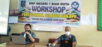 Bahasa indonesia satuan pendidikan : Workshop Penyusunan Silabus Dan Rpp K 13 Smp Negeri 1 Biak Kota