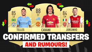 Man utd's fifa 21 ratings: Fifa 21 New Confirmed Transfers Rumours Ft Cavani Jorginho Telles Etc Youtube