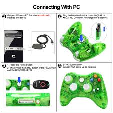Xbox 360 Wireless Controller Zoewal Fa03 Wireless Game Pad Controller For Windows And Xbox 360 Consolegre Wireless Controller Used Video Games Xbox 360 Console