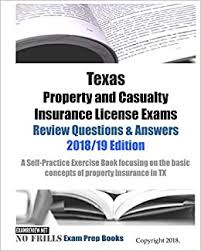 You are going to be really pleased by the ease and enjoyment online learning provides. Texas Property And Casualty Insurance License Exams Review Questions Answers 2018 19 Edition A Self Practice Exercise Book Focusing On The Basic Concepts Of Property Insurance In Tx Examreview 9781717263230 Amazon Com Books