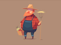 Character Animation Farmer Animated Gif Animated Characters Animation