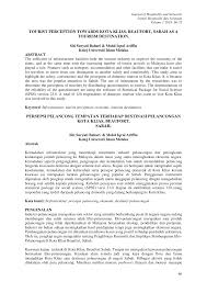 Di malaysia, pertumbuhan sektor pelancongan boleh dianggap perlahan. Http Kuim Edu My Journal Index Php Jhn Article Download 374 324