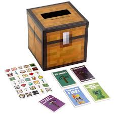 55,000+ vectors, stock photos & psd files. Amazon Com Hallmark Valentines Day Cards For Kids And Mailbox For Classroom Exchange Minecraft 1 Box 32 Valentine Cards 35 Stickers 1 Teacher Card 5vbx2957 Office Products