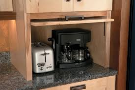 Medallion Cabinets Appliance Garage With Easy Lift Up Door Appliance Garage Kitchen Appliance Garage Kitchen Electrical Appliances