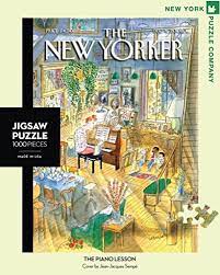 Check spelling or type a new query. Buy New York Puzzle Company New Yorker The Piano Lesson 1000 Piece Jigsaw Puzzle Online At Low Prices In India Amazon In