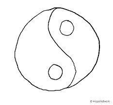 Use these images to quickly print coloring pages. Yin And Yang Coloring Page Coloringcrew Com