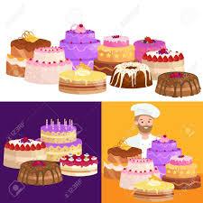 Konditor Cartoon Figur Mit Kuchen Vektor Illustration Catering Maskottchen Identitat Charakter Konditor Lizenzfrei Nutzbare Vektorgrafiken Clip Arts Illustrationen Image 57488167