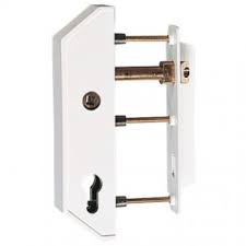 Serrure économique pour portillon de jardin avec coffre en polyamide et mécanisme en acier inoxydable. Serrure De Portail Et Portillon Bricozor