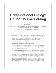 Why do we need computing in biology? Https Journals Plos Org Ploscompbiol Article File Type Supplementary Id Info Doi 10 1371 Journal Pcbi 1003662 S001