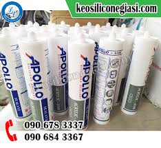 TUYỂN ĐẠI LÝ, NHÀ PHÂN PHỐI KEO APOLLO SILICONE GIÁ RẺ -CHÍNH HÃNG TỪ NHÀ  MÁY