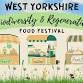 Visitors enjoying the West Yorkshire Biodiversity & Regenerative Food Festival at Centre Vale Park.
