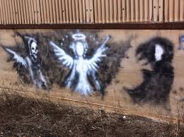 Great Graffiti I Spotted On An Abandoned Building In Mansfield Ohio Graffiti I Abandoned Buildings Abandoned