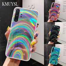 Rainbow Mirror Case For Samsung Galaxy A30s A20 A51 A71 A50 A70 J6 A6 A9 A7 2018 S8 S9 S10 S20 Ultra Note 8 9 10 Plus S10e Cover Di 2020