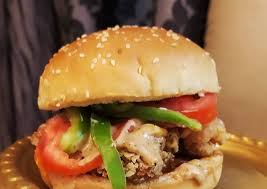In a large skillet over medium heat, heat oil. Recipe Of Quick Crispy Chicken Burger Best Recipes
