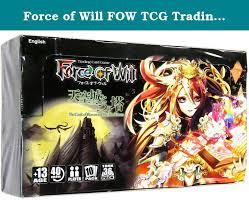 Force Of Will Fow Tcg Trading Card Game G2 Castle Of Heavens The Two Towers Booster Box English Version 36 Bo Card Games Trading Cards Game The Two Towers