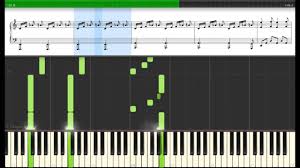 Westworld Main Theme Synthesia Tutorial With Sheet Music Youtube