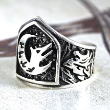 Thumb Ring 925 Sterling Silver Archers Ring Unique Turkish Jewelry Zihgir Wolf Ebay Thumb Rings Rings Turkish Jewelry