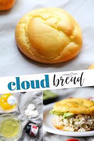 Cloud Bread Is Naturally Low Carb And Gluten Free Only 3 Ingredients This Cloud Bread Recipe Is A Si In 2020 Bread Alternatives Cloud Bread Gluten Free Recipes Easy