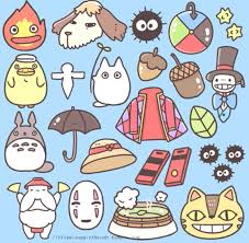 Ghibli Studio S Character And Things Dessin Anime Japonais Totoro Mouton Dessin