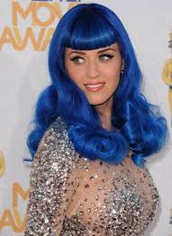 Katy 3 Katy Perry Blue Hair Rainbow Hair