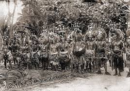 Samoan Warriors Ca 1900 Samoan Samoan People Samoan Men