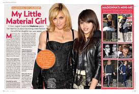 The 24 year old decided to debut her account by sharing some pretty hot 'thirst trap' pics and trolls had a lot of opinions she did not care for. Interview Madonna On Lourdes My Little Material Girl Us Weekly Absolument Madonna