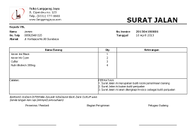 Check spelling or type a new query. Contoh Surat Jalan Pengiriman Barang Yang Benar Cara Membuatnya Mamikos Info