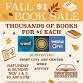 Open Book Fall $1 Book Sale event image