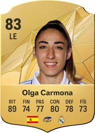 Olga Carmona EA SPORTS FC™ 25 Notas de atleta