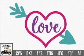 Download Love In Heart With Arrow Svg Cut File Valentine Svg Graphic By Oldmarketdesigns Creative Fabrica PSD Mockup Templates