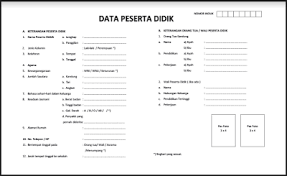 Data lembar buku induk siswa. Format Buku Induk Siswa Paud Tk Doc Akreditasi Paud 2018