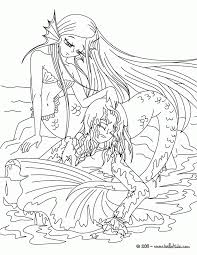 How to find in interenet interesting and beautiful coloring? Mermaid Free Coloring Pages For Adults Novocom Top