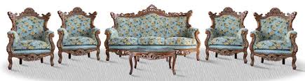 A 3 seater sofa can be combined with smaller pieces for a functional seating space. Casa Padrino Baroque Sofa Set 3 Seat Sofa 4 Armchairs And Table With Glass Top Antique Sofa Set