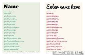 These gift ideas are perfect picks for your wish list. Kids Birthday Interview Questionnaire Free Printable Form Lansdowne Life