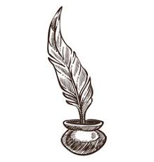 ink pot vector images over 2 500 vectorstock