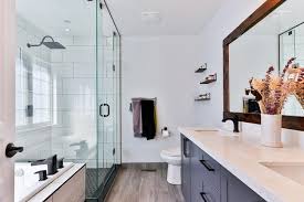 The room's crisp white palette carries. A Bathtub Or A Walk In Shower What To Install Inside Your Bathroom