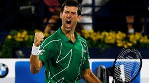 Djokovic will now contest a sixth final in dubai having won the event four times in the past. Djokovic Dominates Tsitsipas To Win Fifth Dubai Trophy And 79th Career Title Hindustan Times