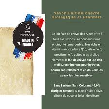 Savon Au Lait De Chevre Frais Bio Fabrication Francaise Peaux Ultra Sensible Type Eczemas Psoriasis O En 2020 Savon Au Lait De Chevre Lait De Chevre Savon Au Lait
