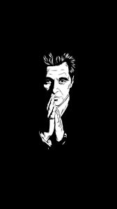 Minimal Al Pacino The Godfather Part Ii 1974 Movie Dark 720x1280 Wallpaper The Godfather Wallpaper The Godfather The Godfather Part Ii