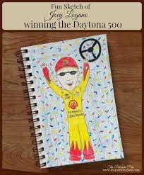 Stwrap is a stretchable bag accessory that. Joey Logano Wins Daytona 500 Sketch For All The Nascar Fans Out There Daytona 500 Joey Logano Sketches