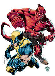 Hellboy (Хэллбой) :: Wolverine (Росомаха, Логан, Джеймс Хоулетт) :: Comic  Books (Комиксы, графические новеллы, романы) :: Marvel (Вселенная Марвел)  :: GiovaniKososki :: crossover :: RansomGetty :: фэндомы  картинки, гифки,  прикольные комиксы ...