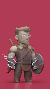 Thor Ragnarok God Of Thunder 3d Art 720x1280 Wallpaper Game Character Design Concept Art Characters Character Design
