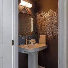Check out our bathroom stencil selection for the very best in unique or custom, handmade pieces from our craft supplies & tools shops. Gold Stencil Gold Wall Stencil Design Ideas