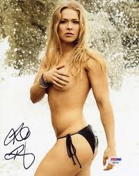 Ronda Rousey Sexy Bikini MMA UFC 8x10 Photo Signed Autographed PSADNA COA  | eBay