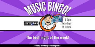 Music Bingo @ Jetty Bar | Hang out, win big in Ft. Pierce