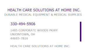 Health care solutions at home. 1063581825 Npi Number Health Care Solutions At Home Inc Uniontown Oh Npi Registry Medical Coding Library Www Hipaaspace Com C 2021